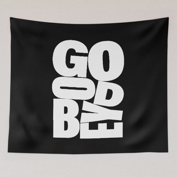 Item preview, White and Black Goodbye designed and sold by Summer-Winter.