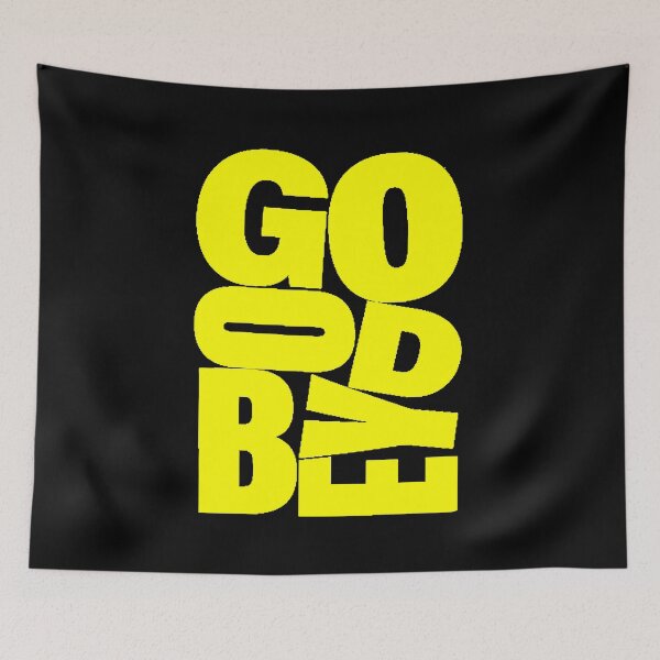 Item preview, Yellow and Black Goodbye designed and sold by Summer-Winter.