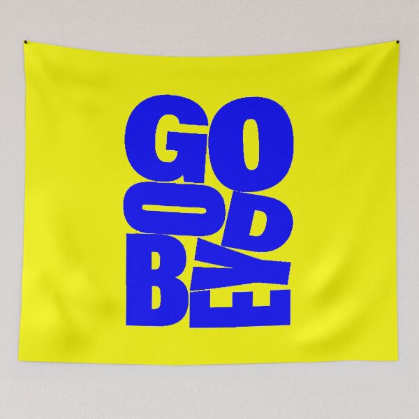 Item preview, Blue and Yellow Goodbye designed and sold by Summer-Winter.