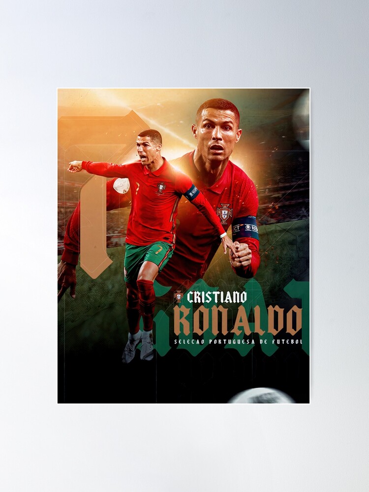 Cristiano Ronaldo Official Store Display Promo Poster Portugal