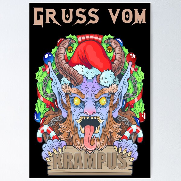 Item preview, Evil Krampus - gruss vom krampus designed and sold by Georgy09.