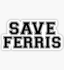 save ferris Sticker