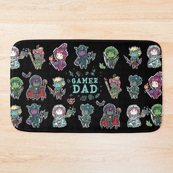 Item preview, Gamer Dad Fantasy RPG Characters designed and sold by norsedogstudio.