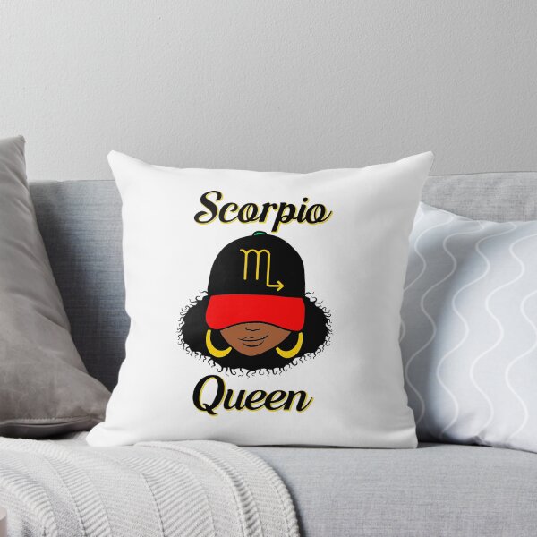 Item preview, Scorpio Queen Ebony Women In Cap Zodiac designed and sold by R&BApparel.