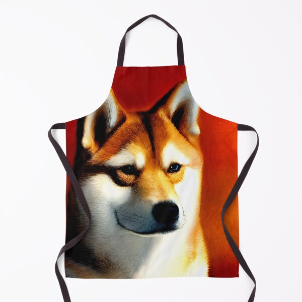 Item preview, Shiba Inu portrait - dog art painting #44 designed and sold by supeart.