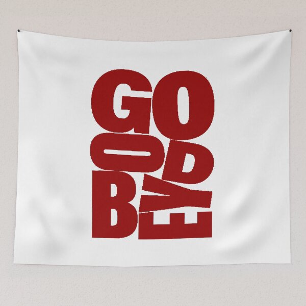 Item preview, Burgundy and White Goodbye designed and sold by Summer-Winter.