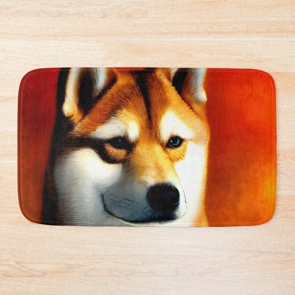 Item preview, Shiba Inu portrait - dog art painting #44 designed and sold by supeart.