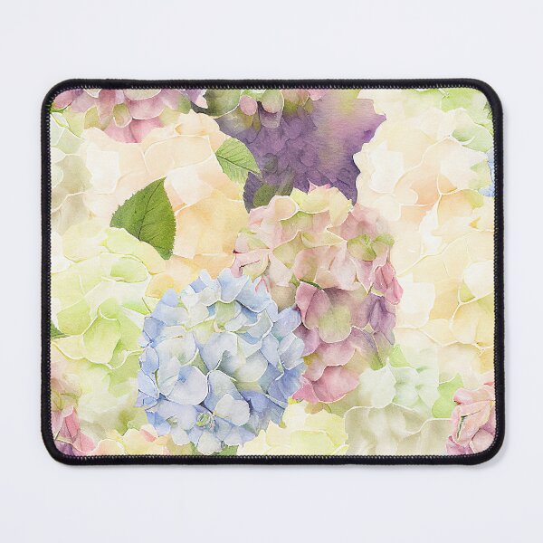 Item preview, Pastel Watercolor Hydrangeas designed and sold by cardinalhill.