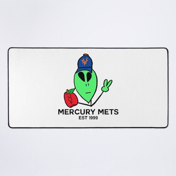 Mercury Mets black text (New York Mets) Sticker for Sale by