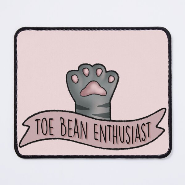 Item preview, Toe Bean Enthusiast Gray Tabby With Pink Pea Toes designed and sold by Zephyr-Studio.