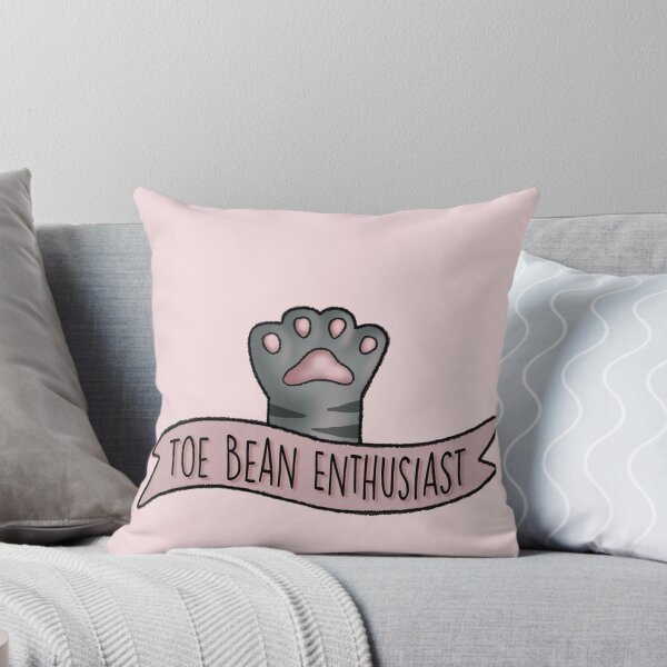 Item preview, Toe Bean Enthusiast Gray Tabby With Pink Pea Toes designed and sold by Zephyr-Studio.
