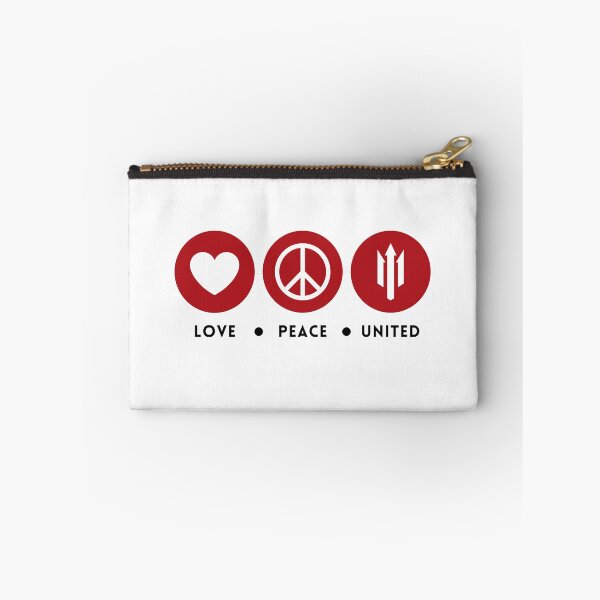 Item preview, Love, Peace, United (Red Black) designed and sold by supermanc.