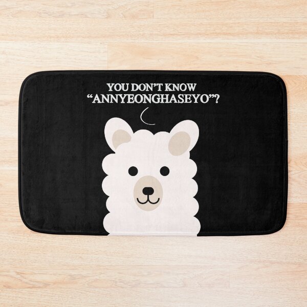 Item preview, Alpaca: You don't know "ANNYEONGHASEYO"? designed and sold by Dylan, Bitesize_Korean.