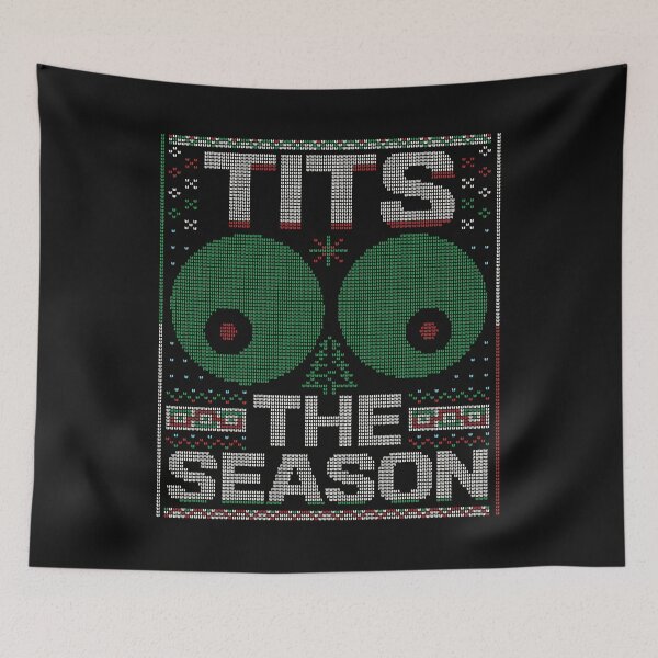 Item preview, Tits The Season | Ugly Christmas Sweater | Naughty Christmas | Inappropriate Christmas Gifts designed and sold by DrawingBoard.