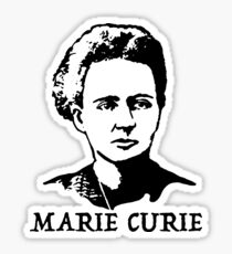 Marie Curie Sticker
