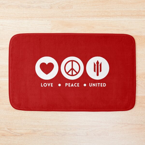 Item preview, Love, Peace, United (White) designed and sold by supermanc.
