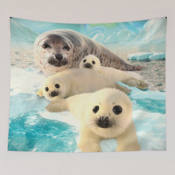 Item preview, Grey seals arctic designed and sold by DavidPenfound.