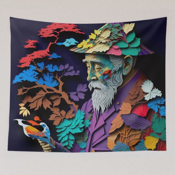 Item preview, Japanese Wise Man designed and sold by AffirmDSG.