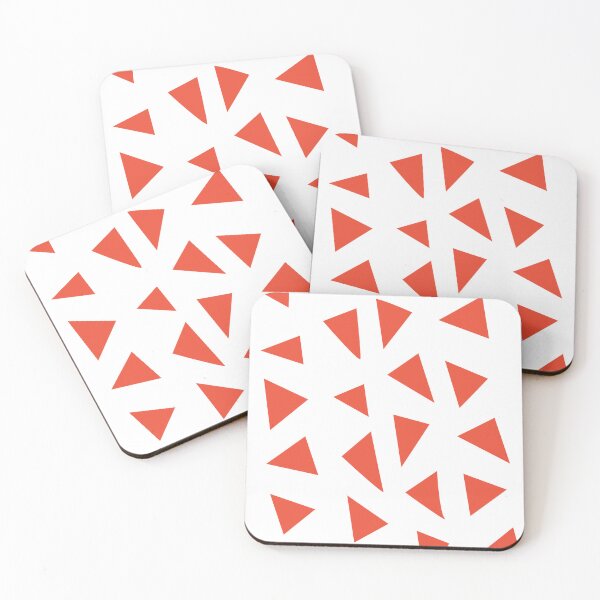Item preview, Red Triangle Pattern designed and sold by PrintPortal.