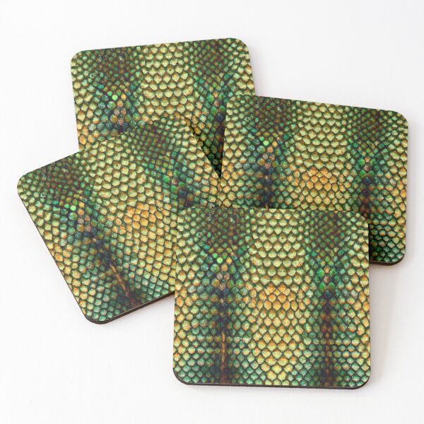 Item preview,  green snake scales pattern designed and sold by optimusprime39.