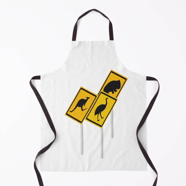 Item preview, Australian Road Sign Kangaroos, Wombat and Emu designed and sold by 2AGoodHome.