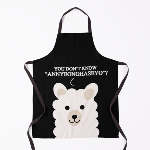 Item preview, Alpaca: You don't know "ANNYEONGHASEYO"? designed and sold by Dylan, Bitesize_Korean.
