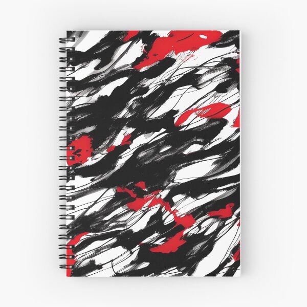 Item preview, Red and Black Running Paint Drips Running Down Canvas designed and sold by deniselynnimage.