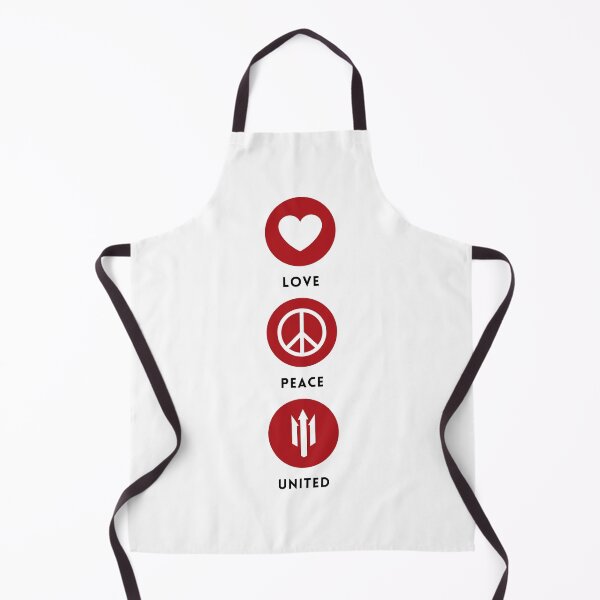 Item preview, Love, Peace, United Vertical (Red Black) designed and sold by supermanc.
