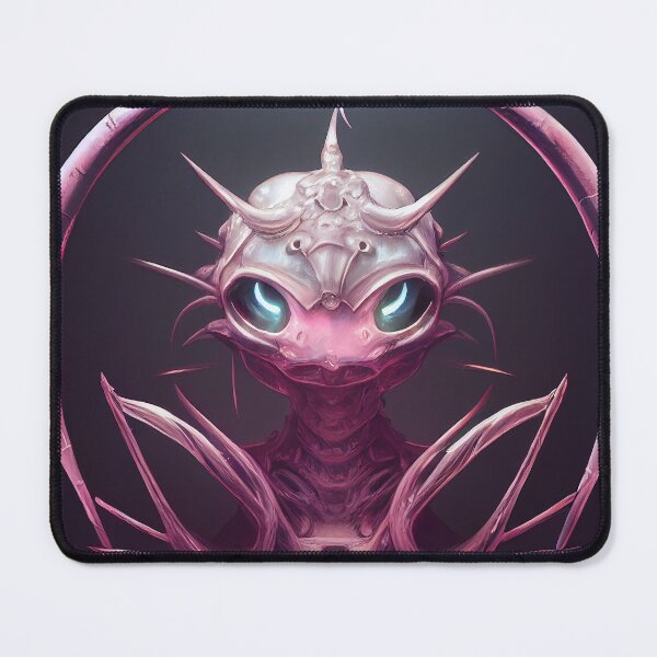 Item preview, Cyber Dragon - Scifi Pink Mechanical Creature Art designed and sold by jjwalters.