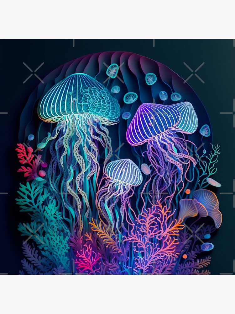 Jellyfishes II | Greeting Card
