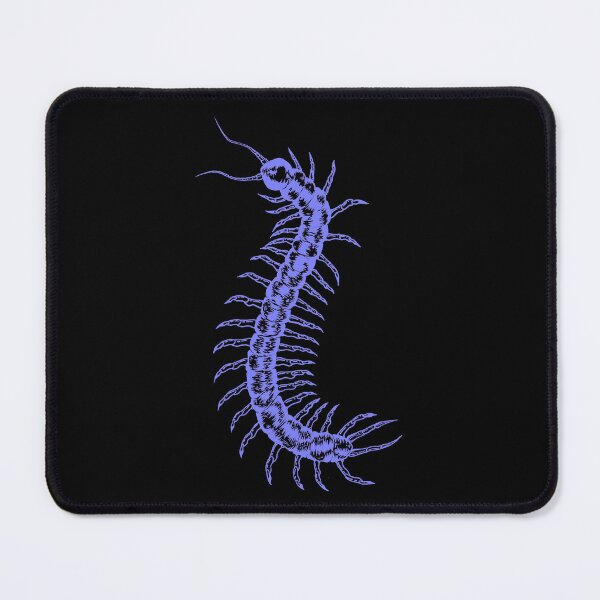 Item preview, periwinkle centipede sketch designed and sold by libbydrawz.