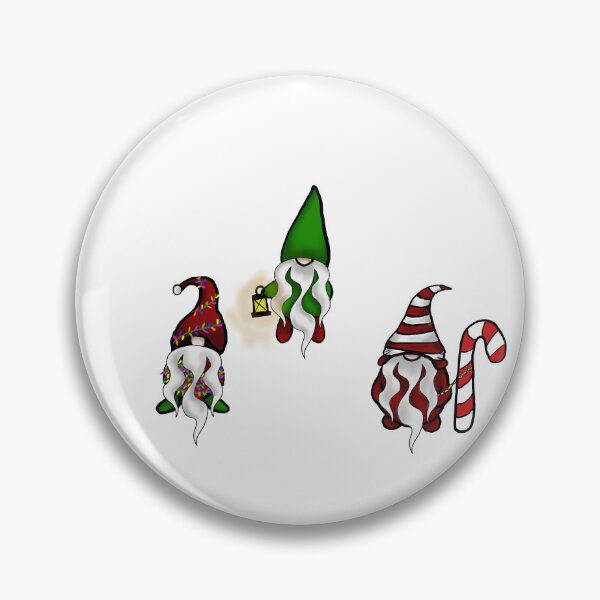 Item preview, Three Santa Gnomes designed and sold by madtrollhunter.