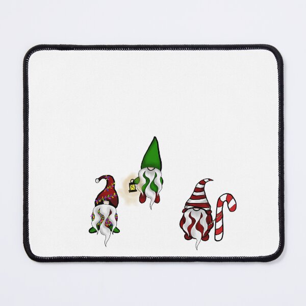 Item preview, Three Santa Gnomes designed and sold by madtrollhunter.