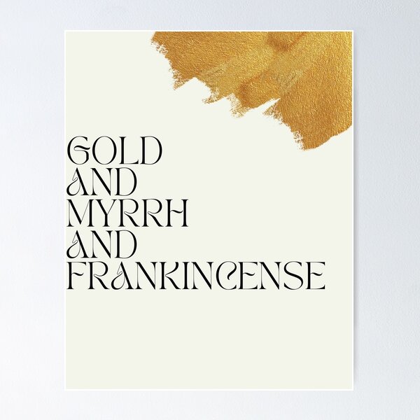 Gold, Frankincense, and Myrrh Set – Legendary Letters