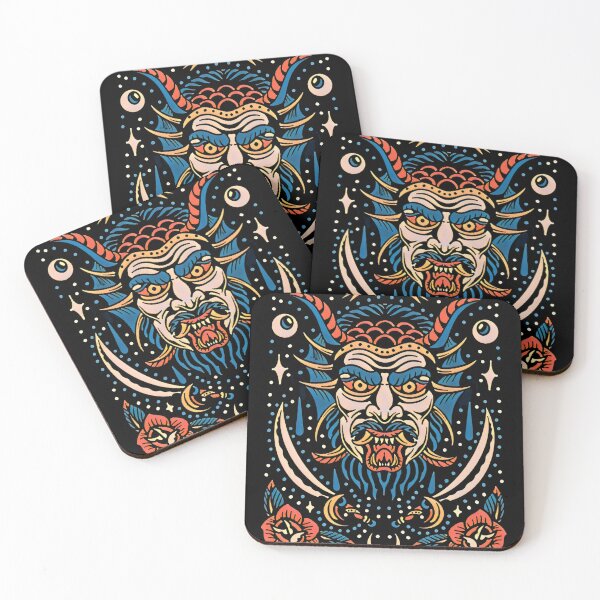 Item preview, Tattoo Style Krampus Vintage Retro designed and sold by Georgy09.