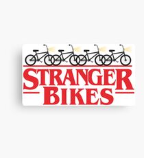 Stranger Things Season 2 Bikes and Flash Lights Canvas Print