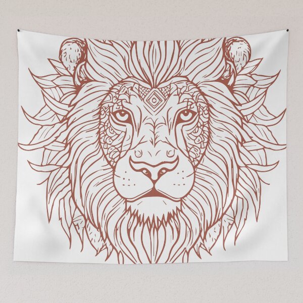 Item preview, creative animal lion designed and sold by DD215.