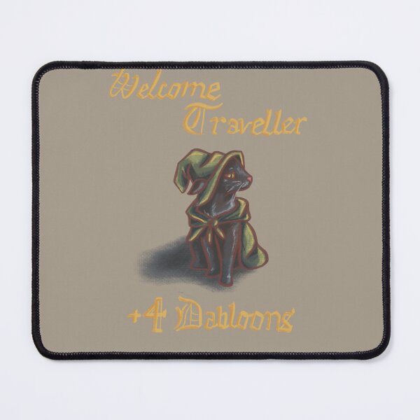 Item preview, Welcome Traveller Dabloon Cat designed and sold by Danielle Seay.