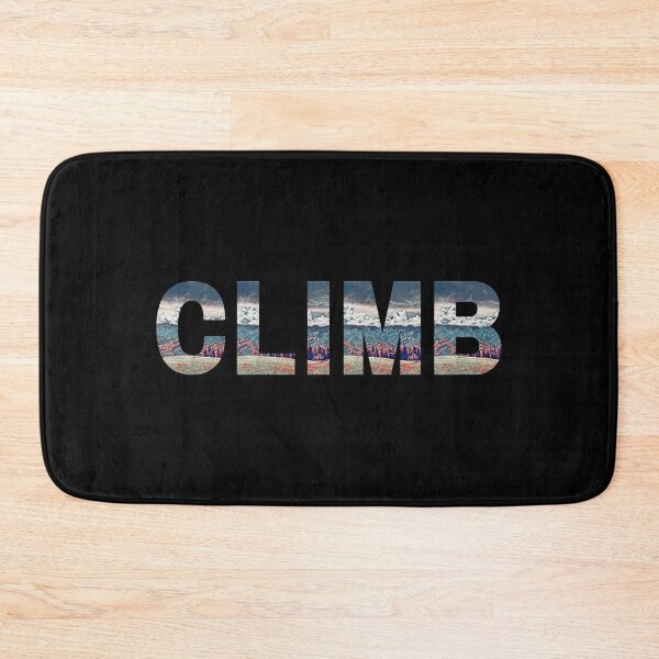 Item preview, CLIMB Mountains. Rock Climbing designed and sold by Boulder Design Co.
