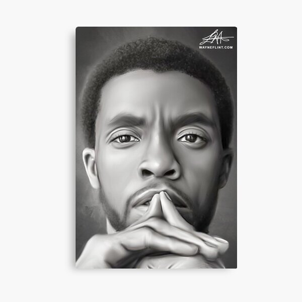 Chadwick Boseman Canvas Print