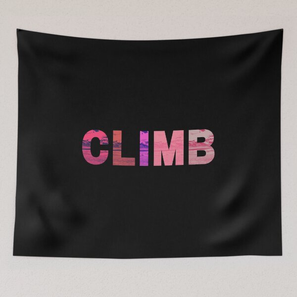 Item preview, CLIMB Mountains. Rock Climbing designed and sold by Boulder Design Co.