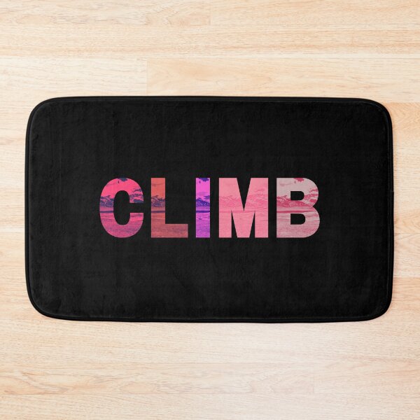 Item preview, CLIMB Mountains. Rock Climbing designed and sold by Boulder Design Co.