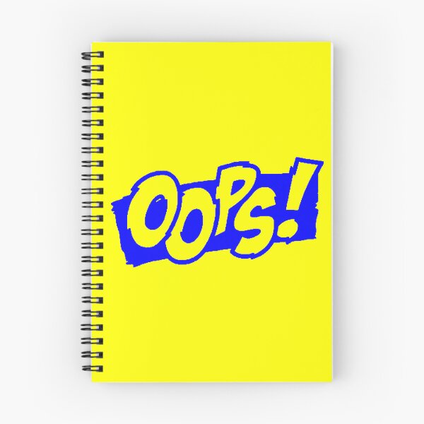 Item preview, Blue and Yellow OOPS! designed and sold by Summer-Winter.