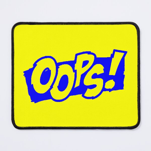 Item preview, Blue and Yellow OOPS! designed and sold by Summer-Winter.