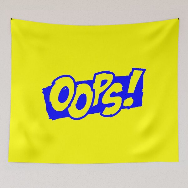 Item preview, Blue and Yellow OOPS! designed and sold by Summer-Winter.