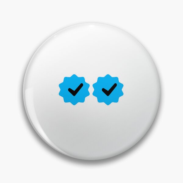 Item preview, tumblr verified checkmarks designed and sold by sapphic clown clowning hard.