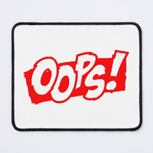 Item preview, Red and White OOPS! designed and sold by Summer-Winter.