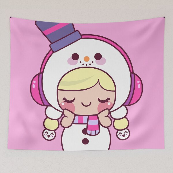 Item preview, Kawaii Snowmen Christmas designed and sold by markymaarty.