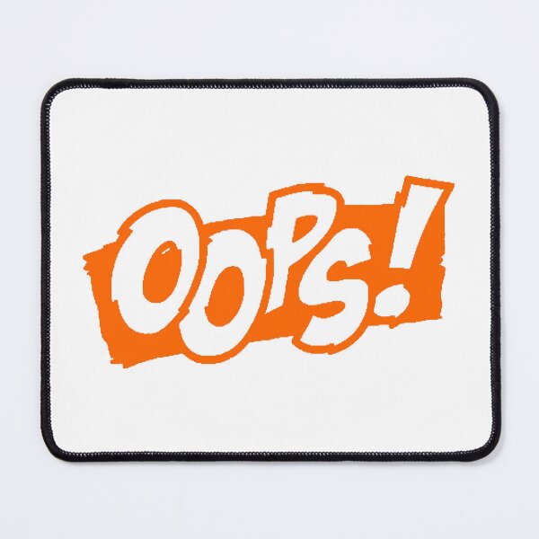 Item preview, Orange and White OOPS! designed and sold by Summer-Winter.