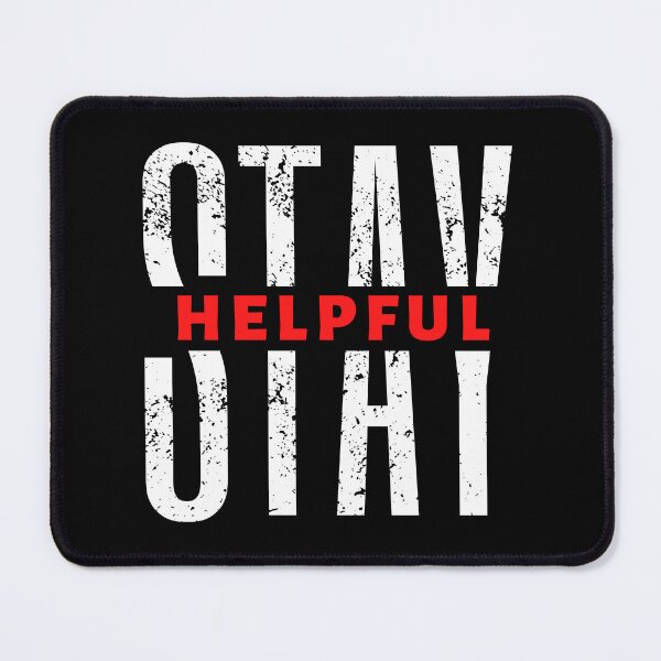 Item preview, Stay Helpful | Motivational Quote | Inspirational Quote designed and sold by Marigoldkey.